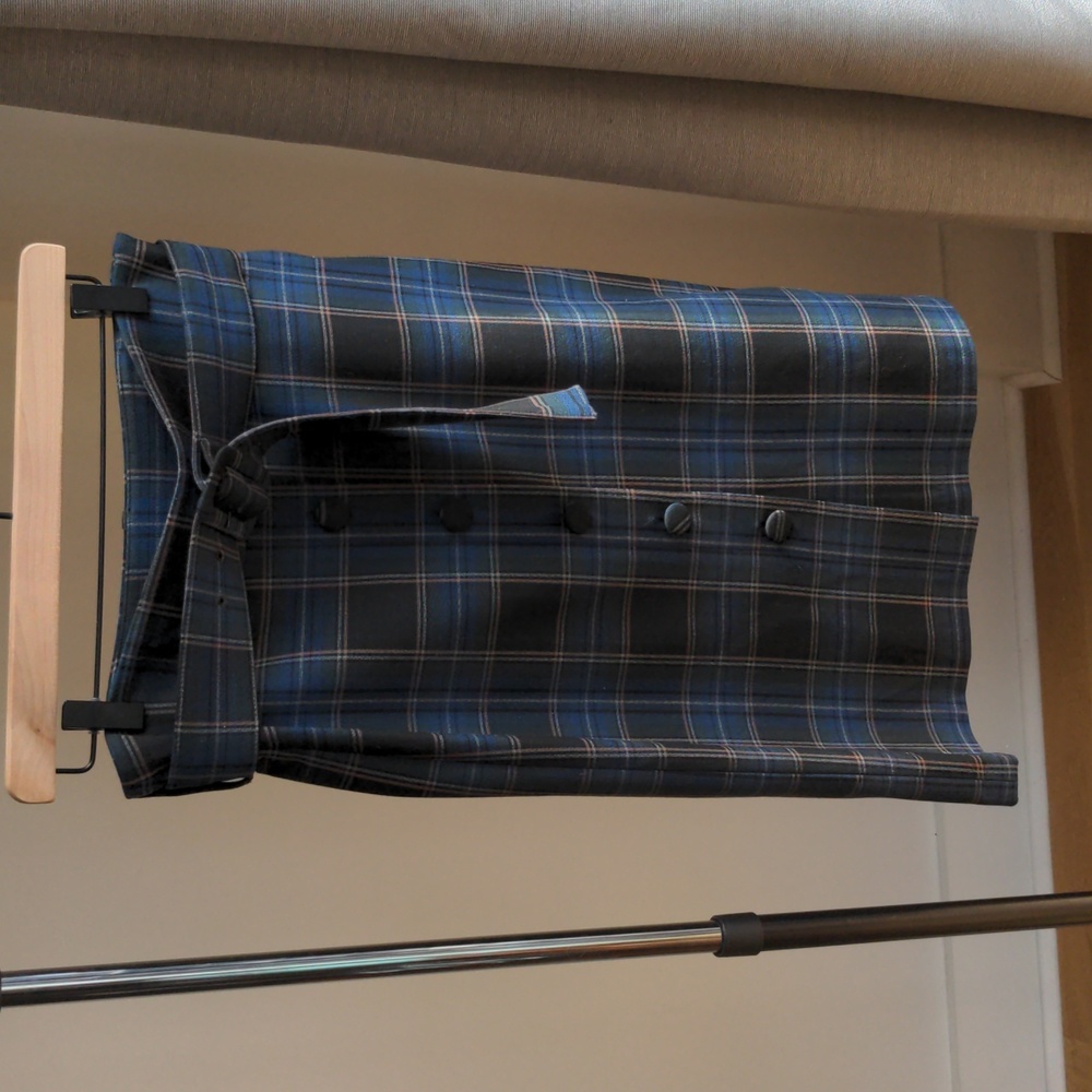 Anthropologie Maeve Barnadette belted midi skirt - Picture 3 of 7